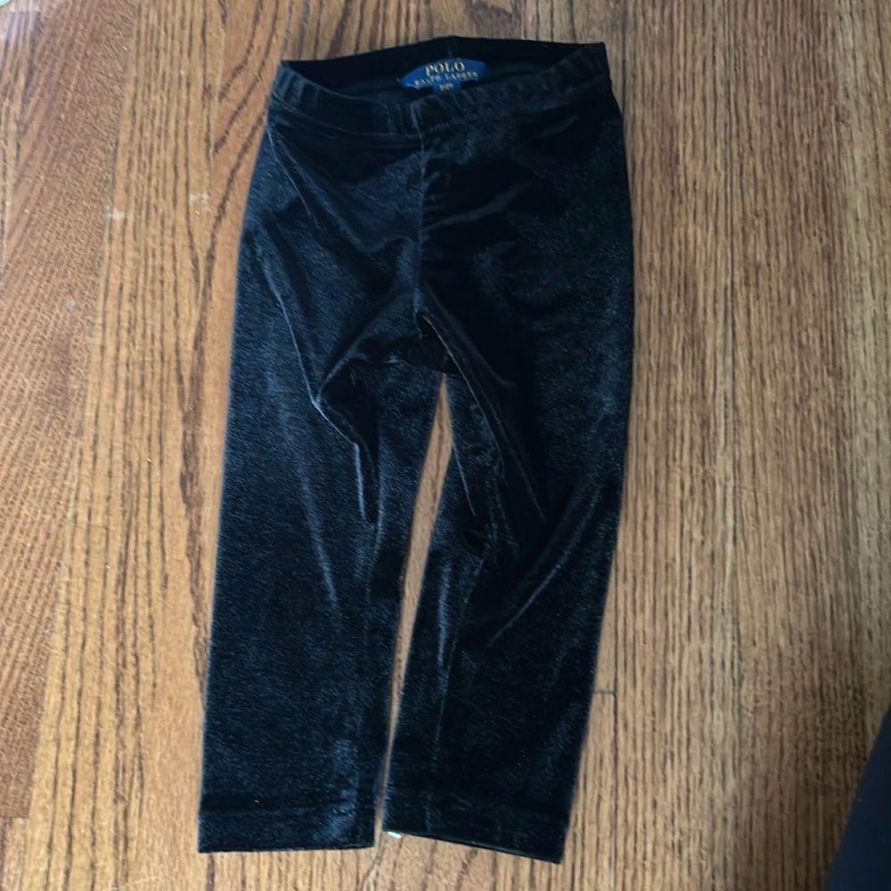 Polo velvet pants, 2t, EUC
